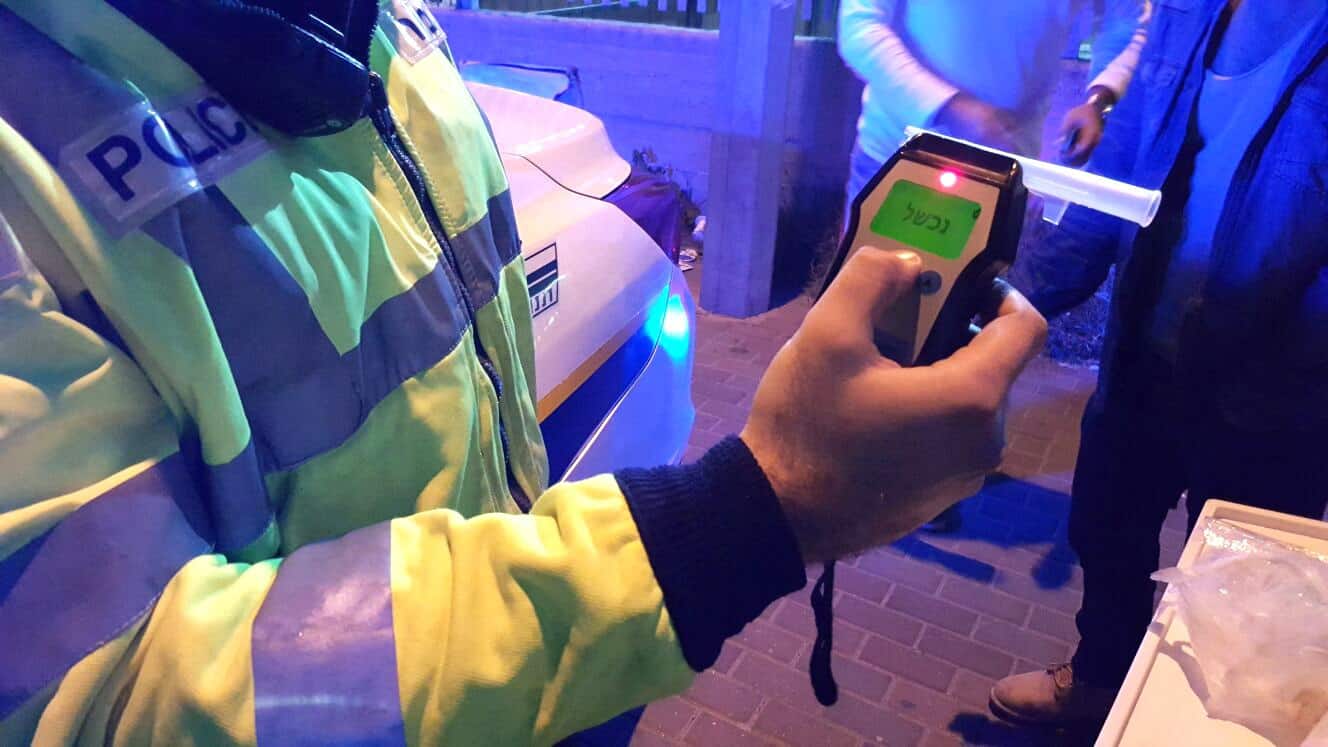 סוף שבוע בירושלים: נהגים שיכורים וכאלה שלא הוציאו מעולם רשיון נהיגה