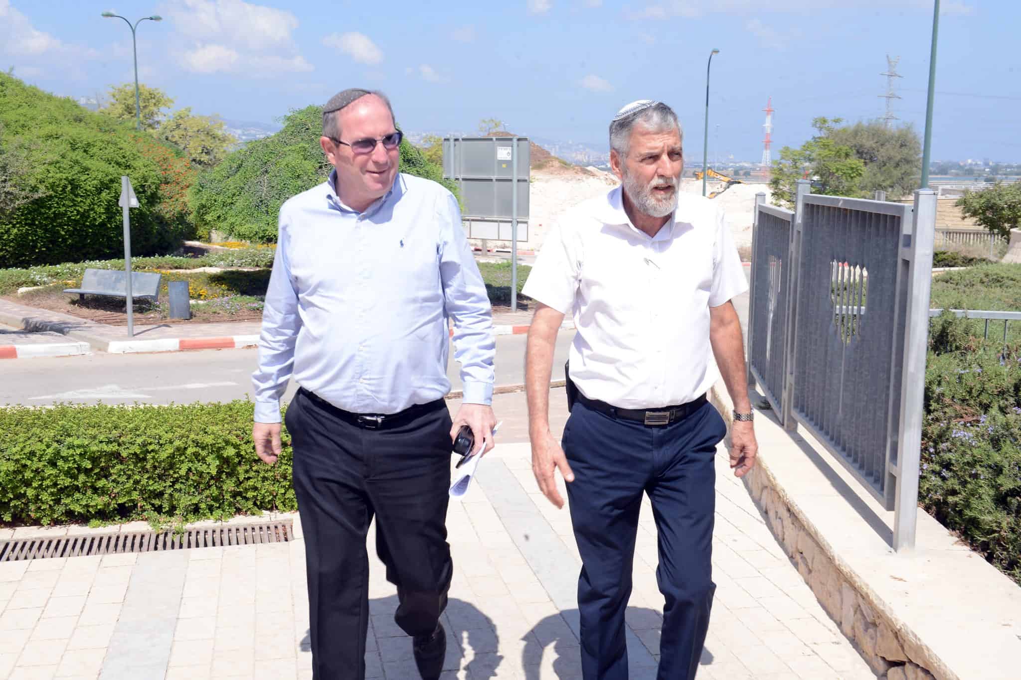 מנכ"ל המשרד לשירותי דת בסיור בתל רגב: קצב עבודות הפיתוח וההרחבה מדהים