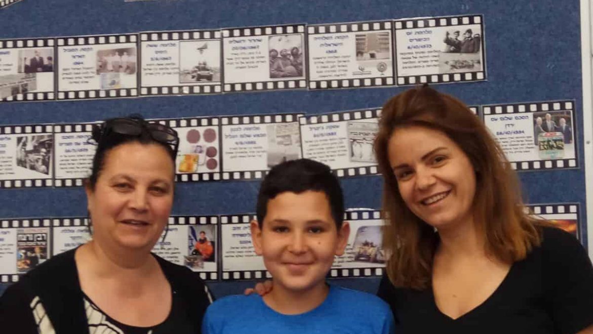 נשר : תלמיד מבית ספר יסודי זכה בתחרות הכתיבה הארצית