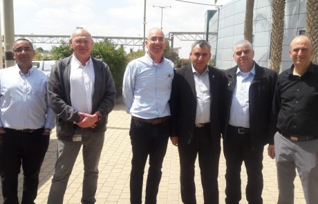 השר זאב אלקין ביקר בחברה לשירותי איכות הסביבה