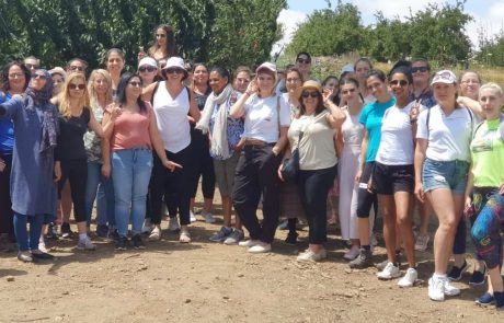 אימהות ממשפחות מועטות יכולת יצאו לטיול ברמת הגולן