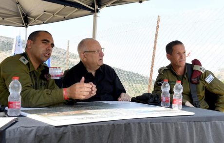 נשיא המדינה באוגדת יהודה ושומרון