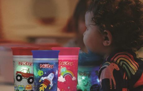 חדש לילדים: כוס הפלא עם אורות מהבהבים!