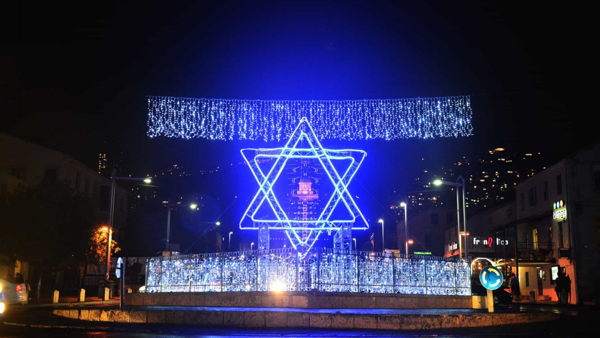 הפגנות תמיכה בעזה וממול הפגנות הקוראות "להשיב את חיפה לישראל"