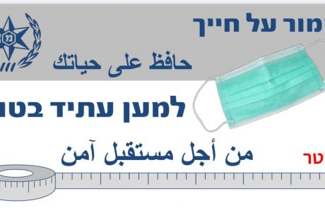 משטרת ישראל: חלוקת מסכות וקנסות