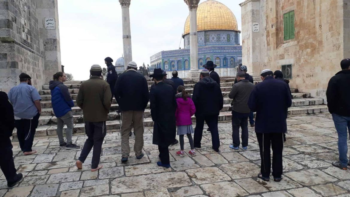 הר הבית: מפקד המחוז במשטרה עלה עם קבוצת סוהרים