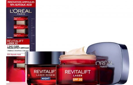 לוריאל פריז: שני מוצרי אנטי-אייג'ינג REVITALIFT LASER חדשים