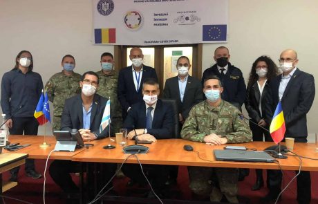 משלחת ממערכת הבריאות בארץ סייעה לממשלת רומניה להתמודד עם הקורונה