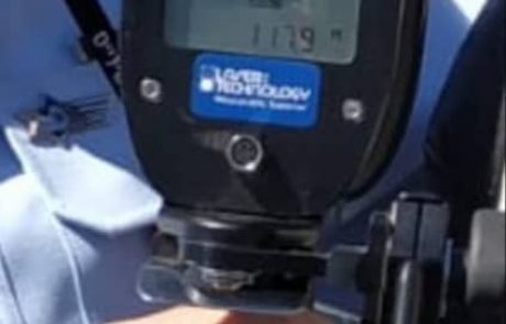 נעצר נהג ש"טס" בכביש 1 במהירות של 175 קמ"ש
