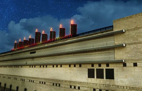 חנוכיית ענק תוקם על גג קניון הדר בירושלים