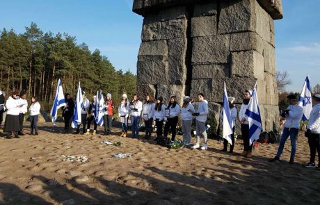 נשר העיר היחידה בישראל שמממנת לפחות מחצית מעלות המסע ללימוד השואה